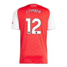 Arsenal FC J.Timber 12 Kotipelipaita 2025-26 Jalkapallo Pelipaidat Peliasut