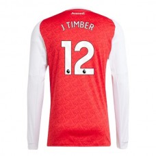 Arsenal FC J.Timber 12 Kotipelipaita 2025-26 Jalkapallo Pelipaidat Peliasut(L/S)