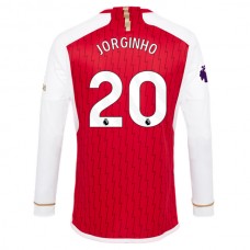 Arsenal FC Jorginho 20 Kotipelipaita 2023-24 Jalkapallo Pelipaidat Peliasut(L/S)