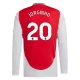 Arsenal FC Jorginho 20 Kotipelipaita 2024-25 Jalkapallo Pelipaidat Peliasut(L/S)