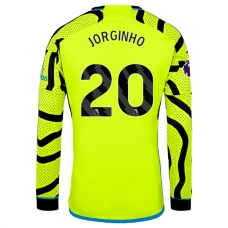 Arsenal FC Jorginho 20 Vieraspelipaita 2023-24 Jalkapallo Pelipaidat Peliasut(L/S)