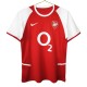 Arsenal FC Kotipelipaita Retro 2002-04 Jalkapallo Pelipaidat Peliasut