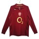 Arsenal FC Kotipelipaita Retro 2005-06 Jalkapallo Pelipaidat Peliasut(L/S)