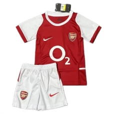 Arsenal FC Lasten Kotipelipaita Retro 2002-04 Jalkapallo Pelipaidat Peliasut