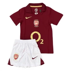 Arsenal FC Lasten Kotipelipaita Retro 2005-06 Jalkapallo Pelipaidat Peliasut