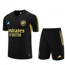 Arsenal FC Lasten Treenipaita Suits 2023-24 - Shorts Musta Keltainen