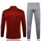 Arsenal FC Lasten Verryttelypuku 2023-24 - 1-4 Zip Dark Punainen