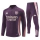 Arsenal FC Lasten Verryttelypuku 2024-25 - 1-4 Zip Violetti