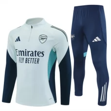 Arsenal FC Lasten Verryttelypuku 2025-26 - 1-4 Zip Harmaa
