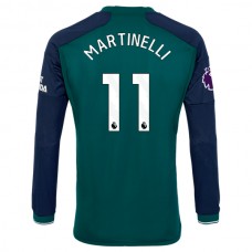 Arsenal FC Martinelli 11 Kolmas Pelipaita 2023-24 Jalkapallo Pelipaidat Peliasut(L/S)