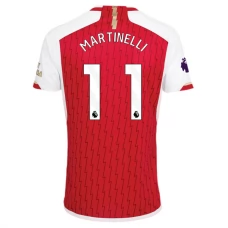 Arsenal FC Martinelli 11 Kotipelipaita 2023-24 Jalkapallo Pelipaidat Peliasut