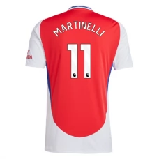 Arsenal FC Martinelli 11 Kotipelipaita 2024-25 Jalkapallo Pelipaidat Peliasut