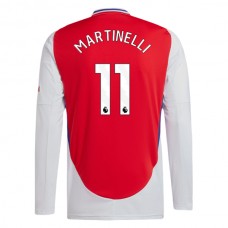 Arsenal FC Martinelli 11 Kotipelipaita 2024-25 Jalkapallo Pelipaidat Peliasut(L/S)