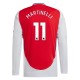 Arsenal FC Martinelli 11 Kotipelipaita 2024-25 Jalkapallo Pelipaidat Peliasut(L/S)
