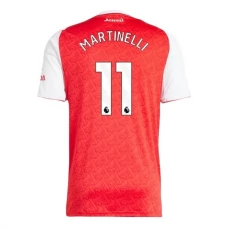 Arsenal FC Martinelli 11 Kotipelipaita 2025-26 Jalkapallo Pelipaidat Peliasut