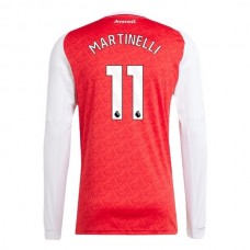 Arsenal FC Martinelli 11 Kotipelipaita 2025-26 Jalkapallo Pelipaidat Peliasut(L/S)