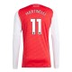 Arsenal FC Martinelli 11 Kotipelipaita 2025-26 Jalkapallo Pelipaidat Peliasut(L/S)