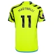 Arsenal FC Martinelli 11 Vieraspelipaita 2023-24 Jalkapallo Pelipaidat Peliasut