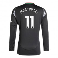 Arsenal FC Martinelli 11 Vieraspelipaita 2024-25 Jalkapallo Pelipaidat Peliasut(L/S)