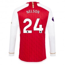 Arsenal FC Nelson 24 Kotipelipaita 2023-24 Jalkapallo Pelipaidat Peliasut(L/S)
