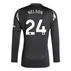Arsenal FC Nelson 24 Vieraspelipaita 2024-25 Jalkapallo Pelipaidat Peliasut(L/S)