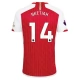 Arsenal FC Nketiah 14 Kotipelipaita 2023-24 Jalkapallo Pelipaidat Peliasut