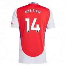 Arsenal FC Nketiah 14 Kotipelipaita 2024-25 Jalkapallo Pelipaidat Peliasut