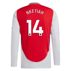 Arsenal FC Nketiah 14 Kotipelipaita 2024-25 Jalkapallo Pelipaidat Peliasut(L/S)