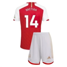 Arsenal FC Nketiah 14 Lasten Kotipelipaita 2023-24 Jalkapallo Pelipaidat Peliasut