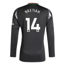Arsenal FC Nketiah 14 Vieraspelipaita 2024-25 Jalkapallo Pelipaidat Peliasut(L/S)