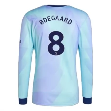 Arsenal FC Ødegaard 8 Kolmas Pelipaita 2024-25 Jalkapallo Pelipaidat Peliasut(L/S)