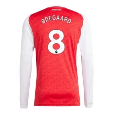 Arsenal FC Ødegaard 8 Kotipelipaita 2025-26 Jalkapallo Pelipaidat Peliasut(L/S)