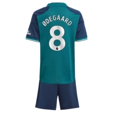 Arsenal FC Ødegaard 8 Lasten Kolmas Pelipaita 2023-24 Jalkapallo Pelipaidat Peliasut