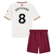 Arsenal FC Ødegaard 8 Lasten Kolmas Pelipaita 2025-26 Jalkapallo Pelipaidat Peliasut