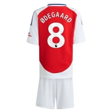Arsenal FC Ødegaard 8 Lasten Kotipelipaita 2024-25 Jalkapallo Pelipaidat Peliasut