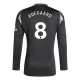 Arsenal FC Ødegaard 8 Vieraspelipaita 2024-25 Jalkapallo Pelipaidat Peliasut(L/S)