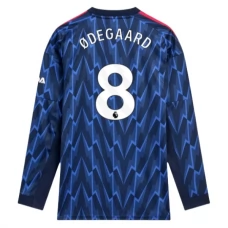 Arsenal FC Ødegaard 8 Vieraspelipaita 2025-26 Jalkapallo Pelipaidat Peliasut(L/S)