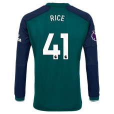 Arsenal FC Rice 41 Kolmas Pelipaita 2023-24 Jalkapallo Pelipaidat Peliasut(L/S)