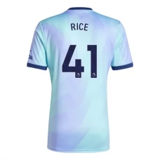 Arsenal FC Rice 41 Kolmas Pelipaita 2024-25 Jalkapallo Pelipaidat Peliasut