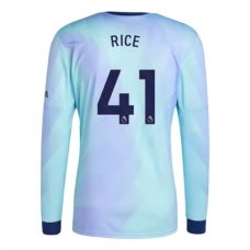 Arsenal FC Rice 41 Kolmas Pelipaita 2024-25 Jalkapallo Pelipaidat Peliasut(L/S)