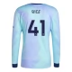 Arsenal FC Rice 41 Kolmas Pelipaita 2024-25 Jalkapallo Pelipaidat Peliasut(L/S)