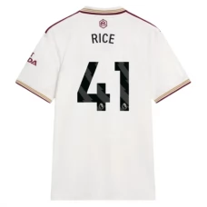 Arsenal FC Rice 41 Kolmas Pelipaita 2025-26 Jalkapallo Pelipaidat Peliasut