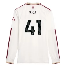 Arsenal FC Rice 41 Kolmas Pelipaita 2025-26 Jalkapallo Pelipaidat Peliasut(L/S)