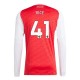 Arsenal FC Rice 41 Kotipelipaita 2025-26 Jalkapallo Pelipaidat Peliasut(L/S)