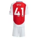 Arsenal FC Rice 41 Lasten Kotipelipaita 2024-25 Jalkapallo Pelipaidat Peliasut