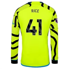 Arsenal FC Rice 41 Vieraspelipaita 2023-24 Jalkapallo Pelipaidat Peliasut(L/S)