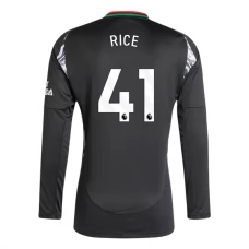 Arsenal FC Rice 41 Vieraspelipaita 2024-25 Jalkapallo Pelipaidat Peliasut(L/S)