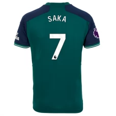 Arsenal FC Saka 7 Kolmas Pelipaita 2023-24 Jalkapallo Pelipaidat Peliasut