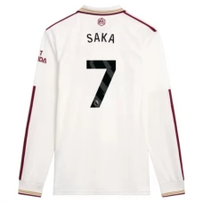 Arsenal FC Saka 7 Kolmas Pelipaita 2025-26 Jalkapallo Pelipaidat Peliasut(L/S)