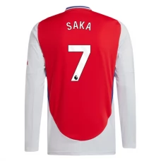 Arsenal FC Saka 7 Kotipelipaita 2024-25 Jalkapallo Pelipaidat Peliasut(L/S)